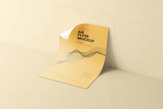 A4 Flyer Mockups