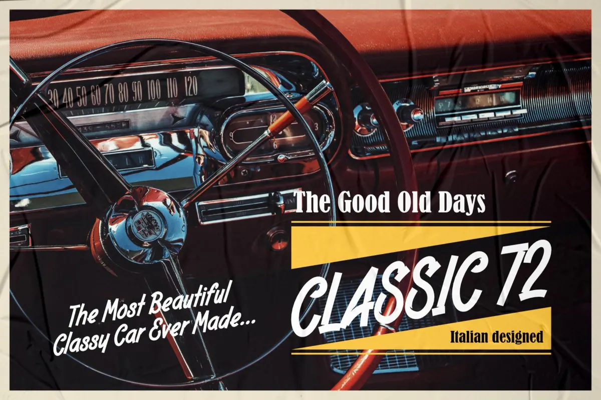 Broadster - Classic Brush Font