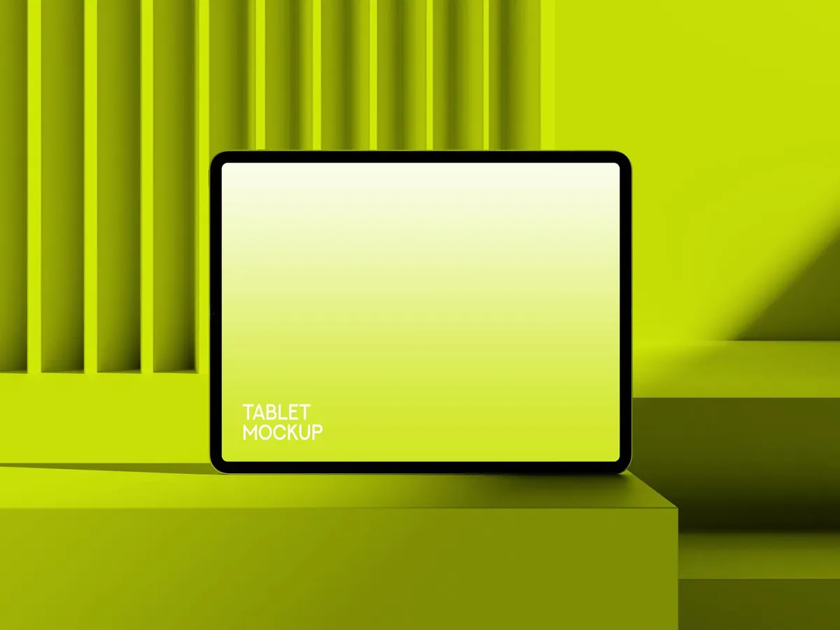 Minimal iPad Pro Mockup