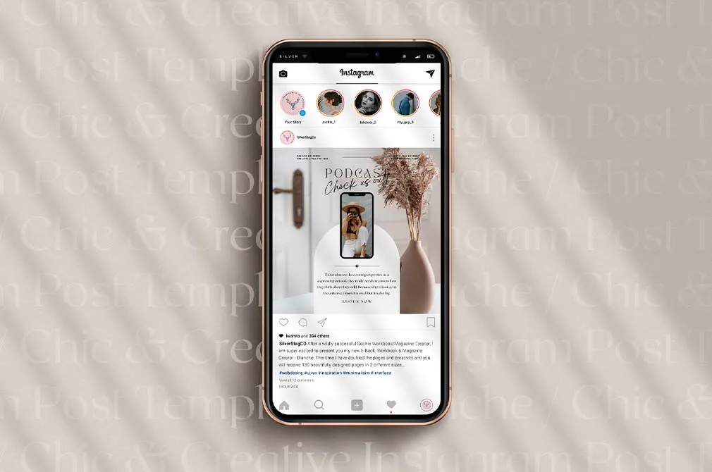 Blanche — Chic Canva Instagram Posts
