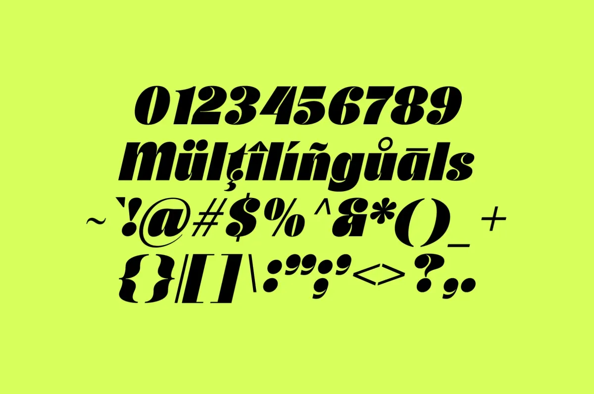 JT Modernism - Modern Funky Font