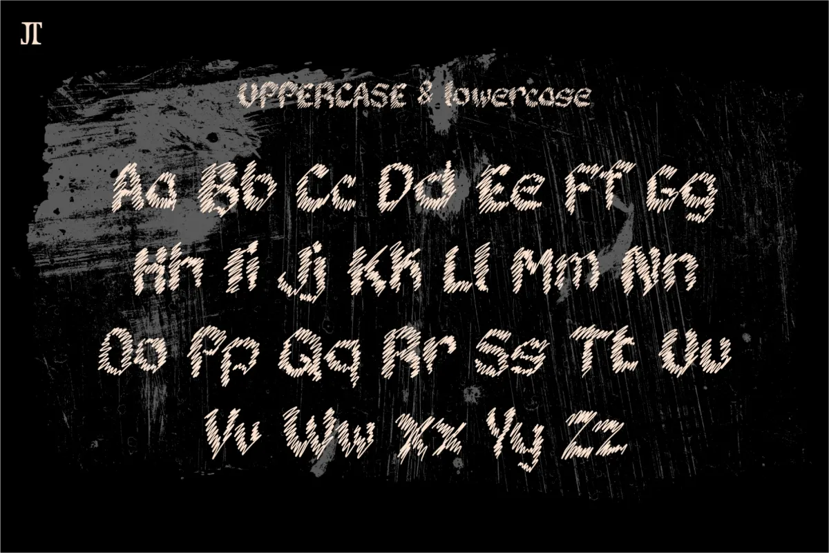 Velvet Scratch - Scribble Display Font