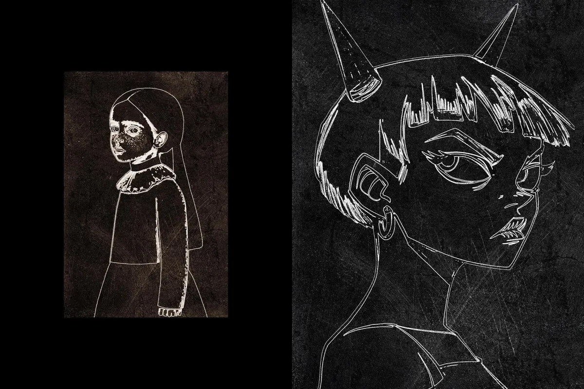 Chalk Art Photo Effect