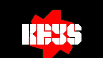 Keys Stencil Font
