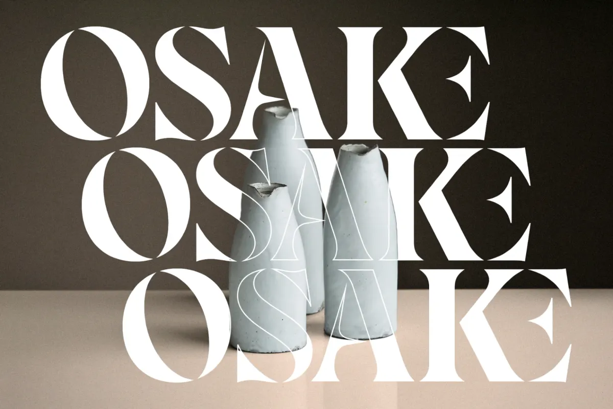 Elagra — Elegant Stencil Serif Font