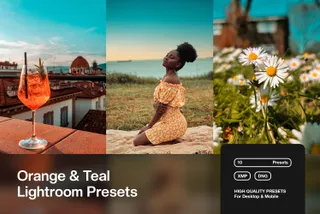 Orange & Teal Lightroom Presets