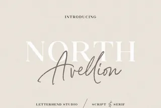 North Avellion Font Duo
