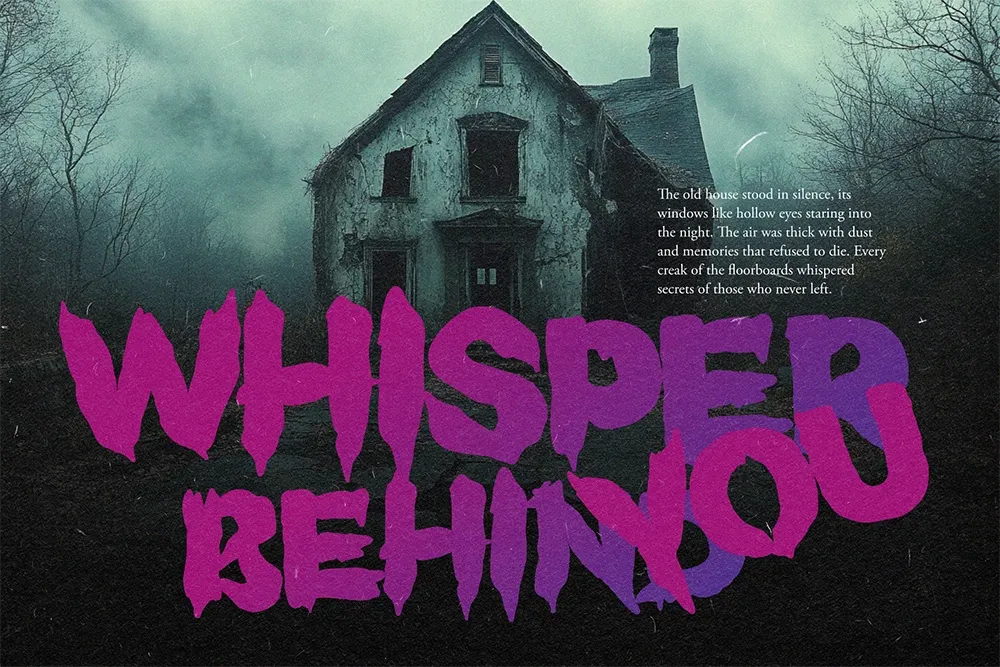 Beware Horror - Scary Horror Font
