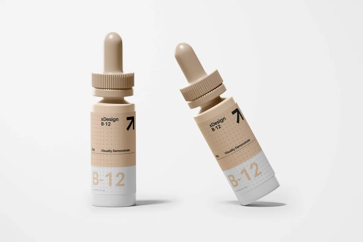 Dropper Bottle Mockup