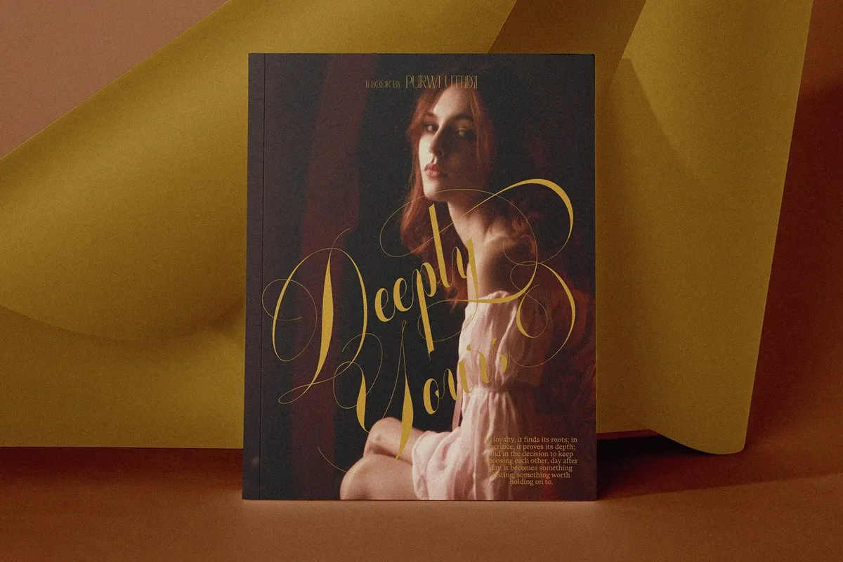 GLOWING ROMANCE — Luxury Calligraphy Font