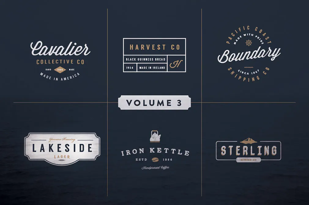 Vintage Logo Kit Vol.4