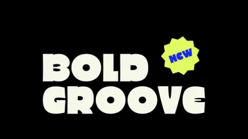 WTF Bold Groove — Display Font