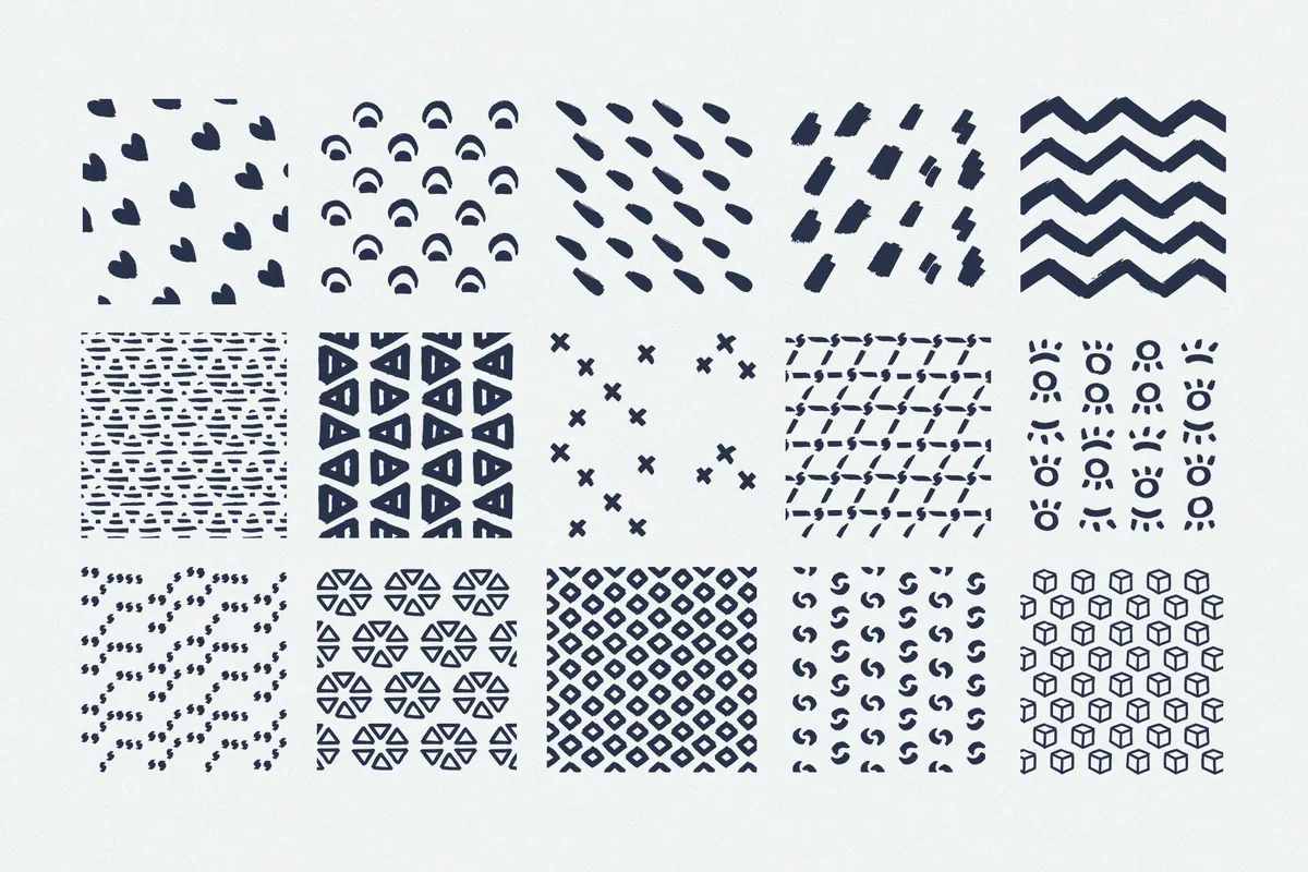 Patterns Procreate Brushes
