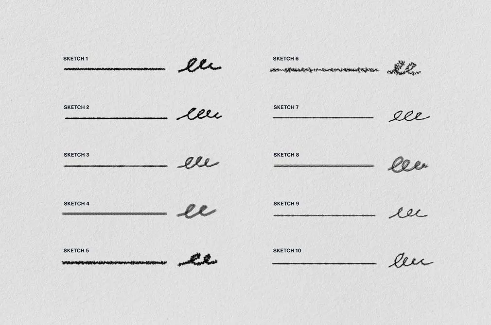 Sketch Illustrator Brushes