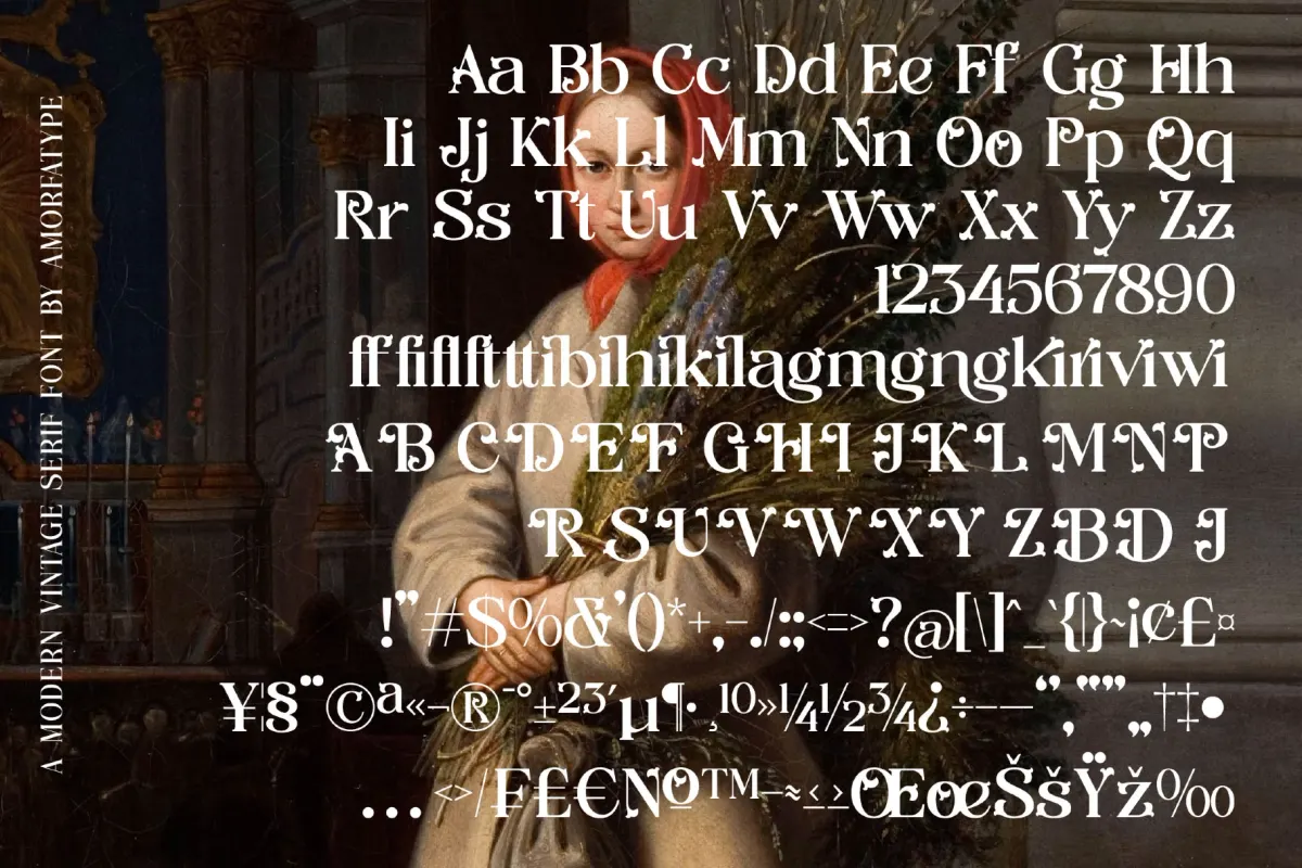 Bright Mirage - Modern Vintage Serif Font