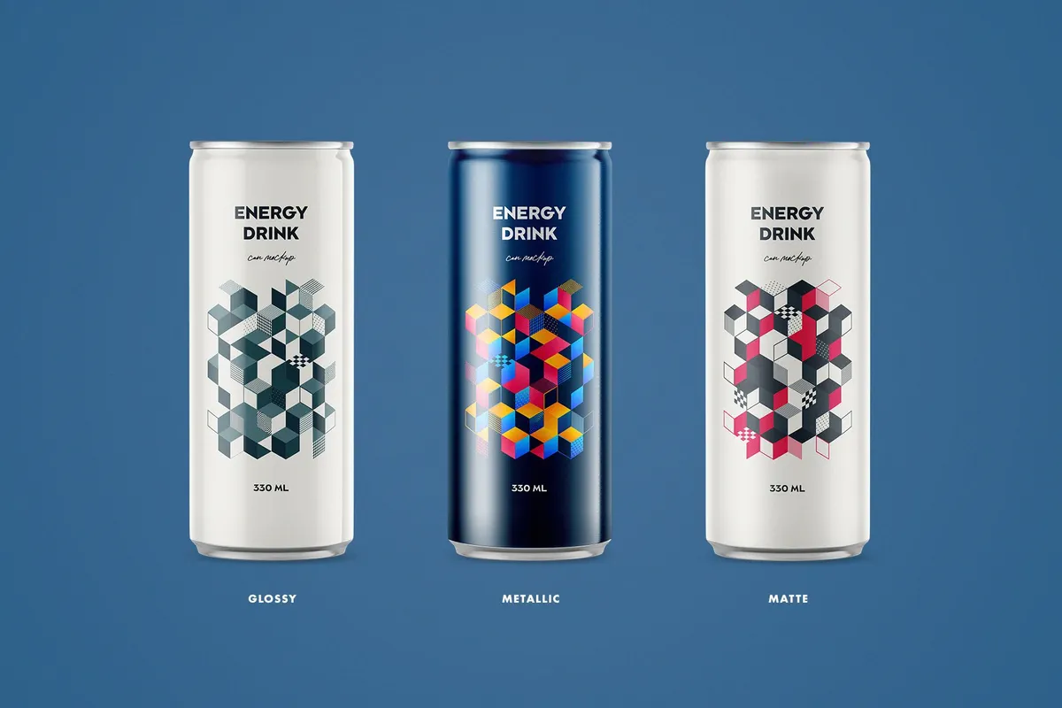 Soda Can Mockups