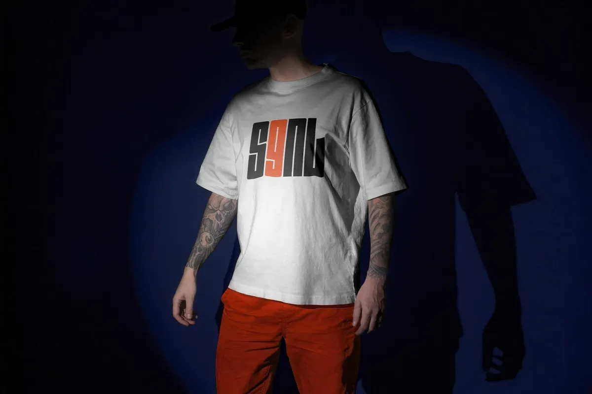 SGNL Front View T-Shirt Mockup