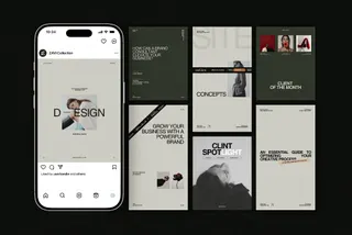 ZAVI Instagram Post & Story Canva Templates for Canva Vol.3