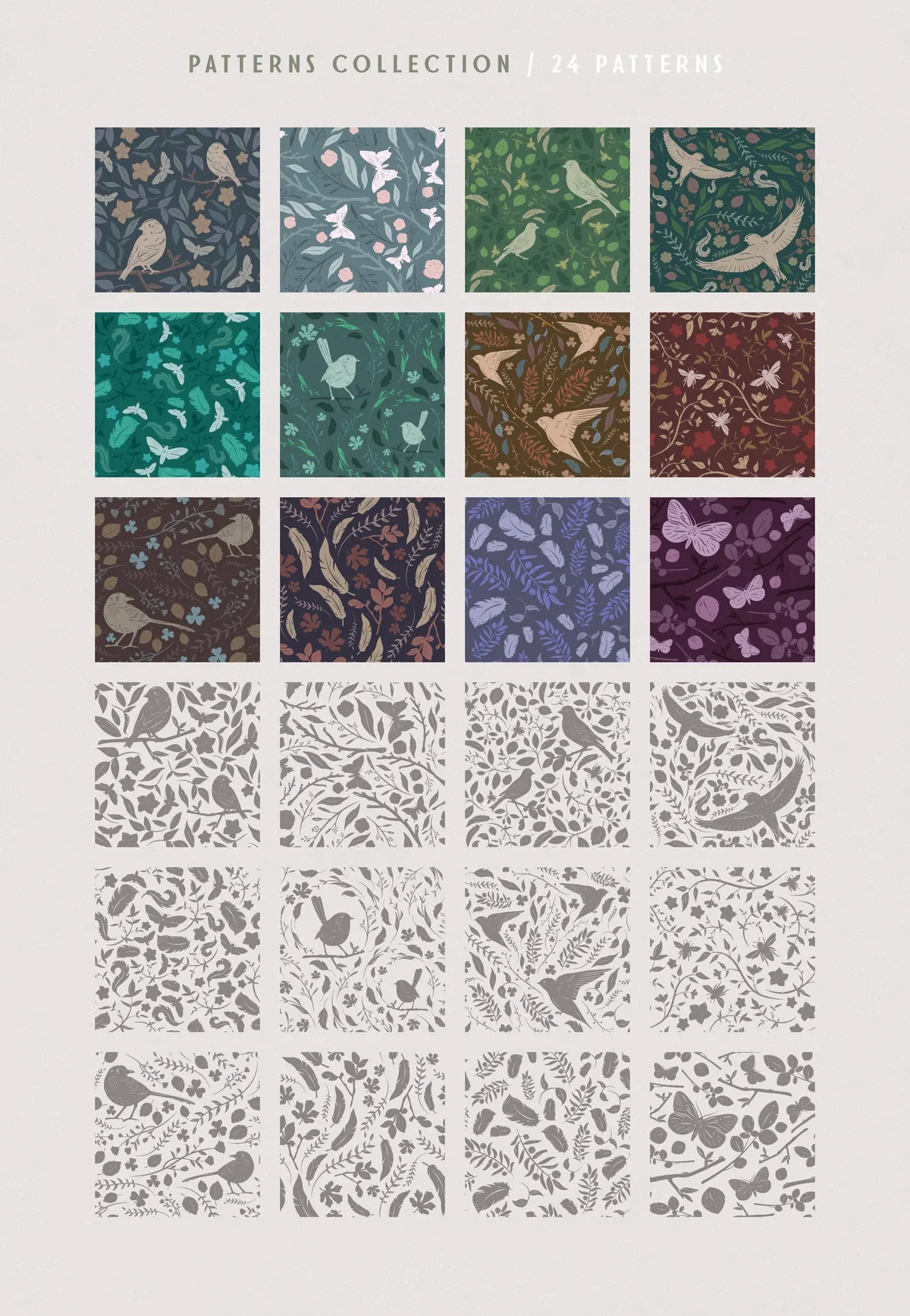 Birds & Blooms Graphics Toolkit