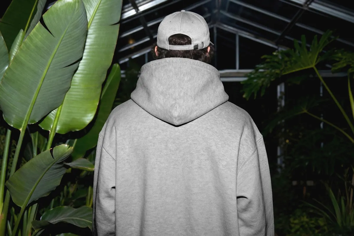 Hoodie Mockup Back View