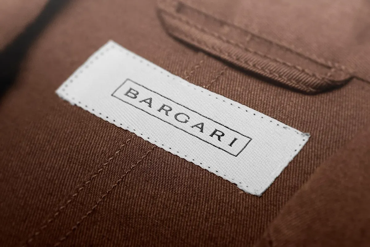 Elegant Clothing Label Mockup