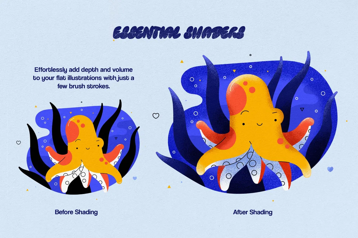 Multi-App Essential Shading Brushes