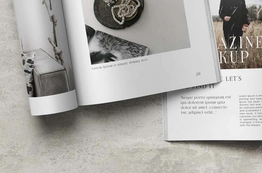 Magazine Mockup Vol. 1