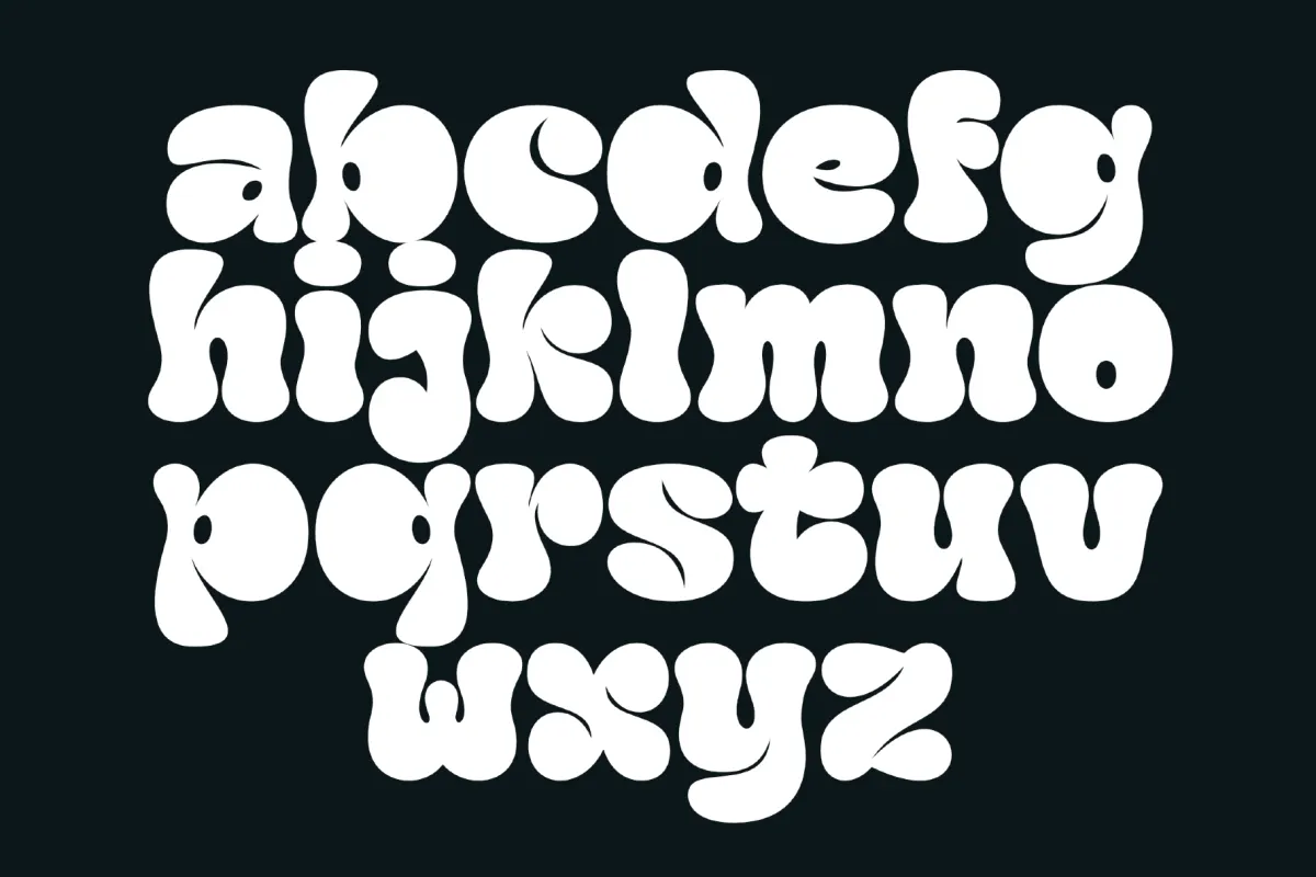 Kren - Graffiti Bubble Font