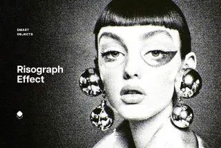 Risograph Photo Effect