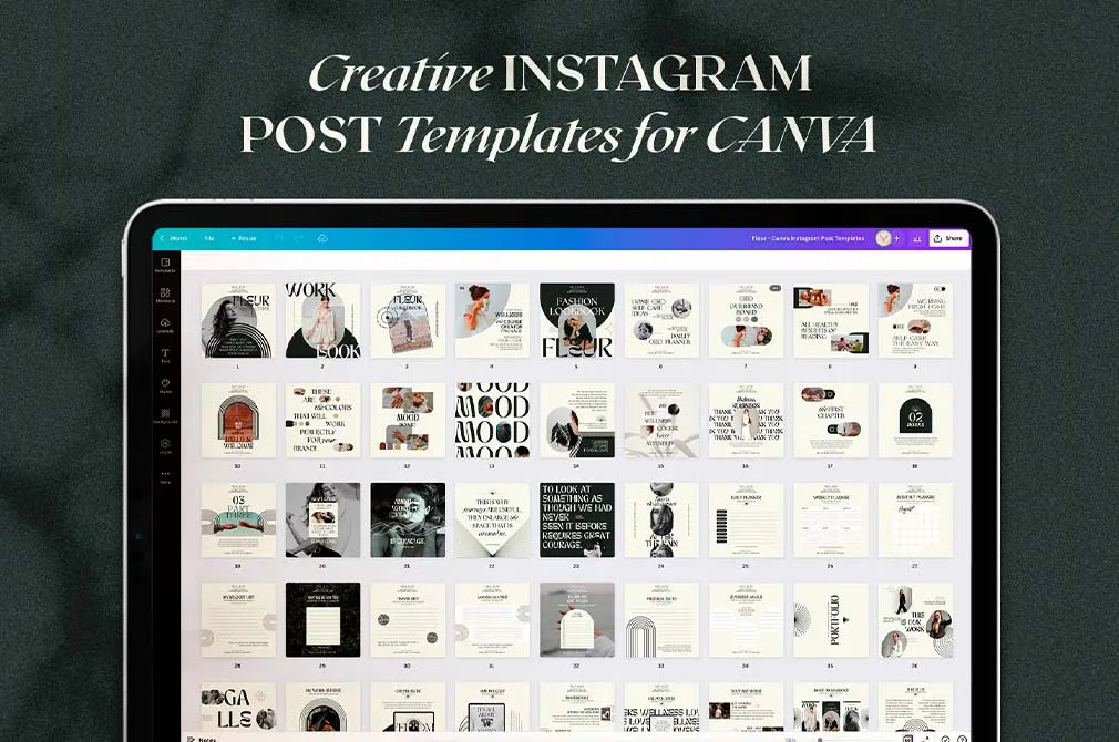 Fleur — Canva Instagram Posts