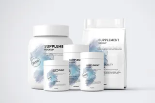 Protein Pack and Jar Mockup
