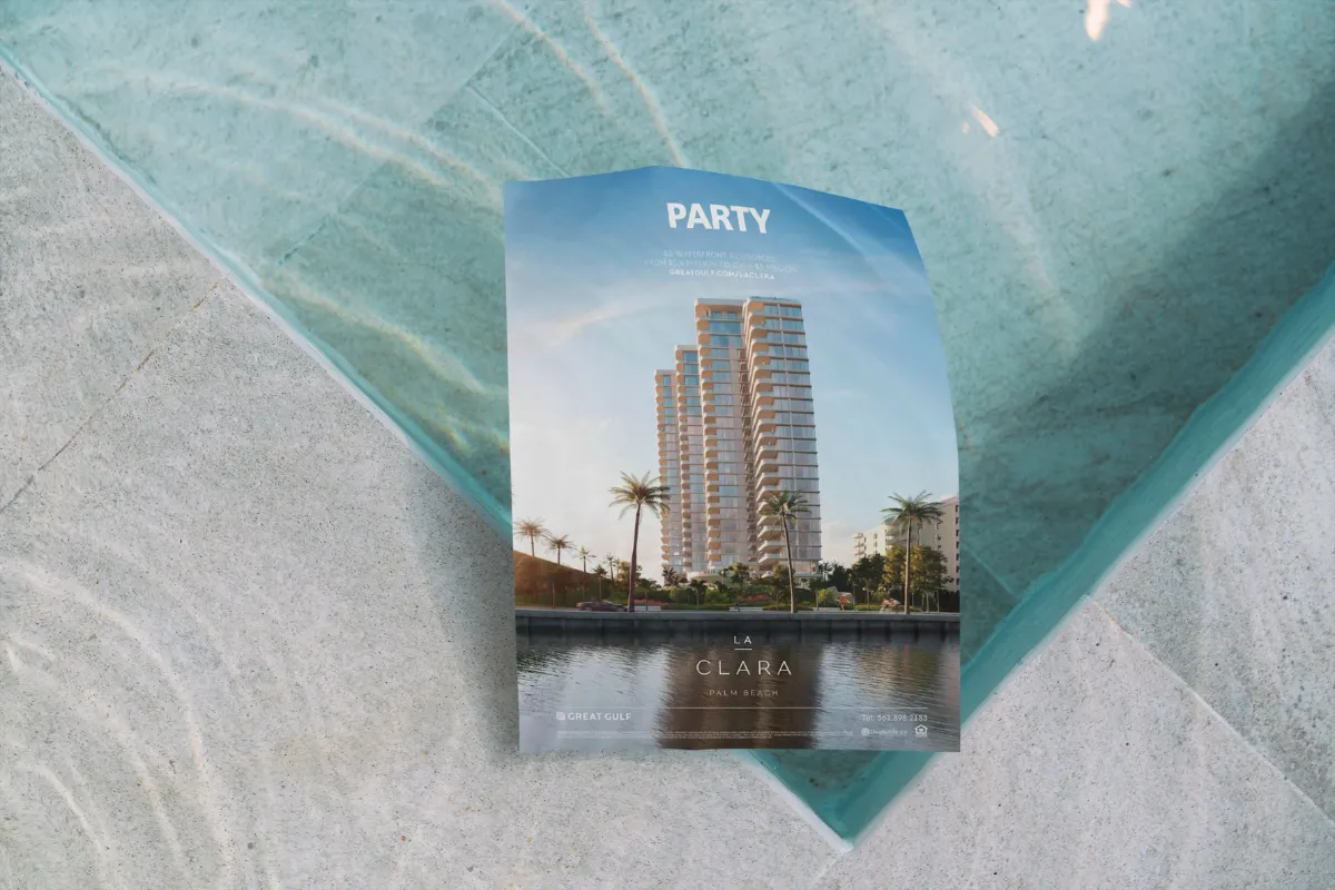 Party Poster Mockups Set