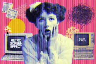 Retro Screen Effect