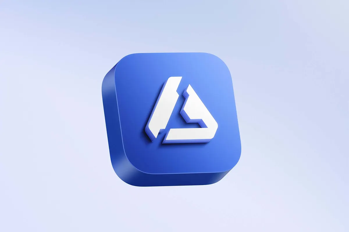 Isometric Brand Logo Mockup