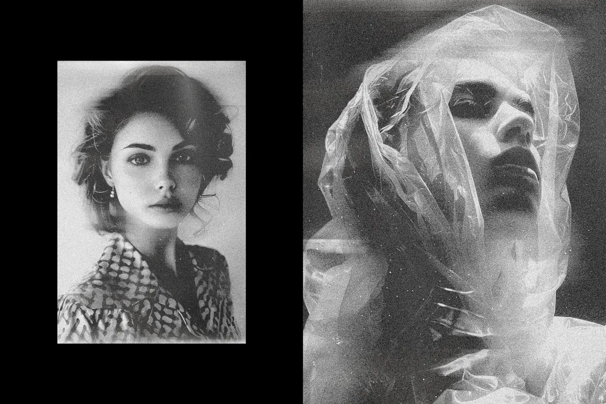 Bad Scan Photo Effect