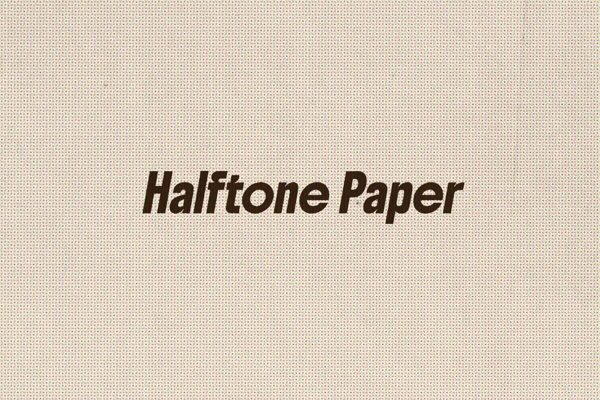 Halftone Paper Textures