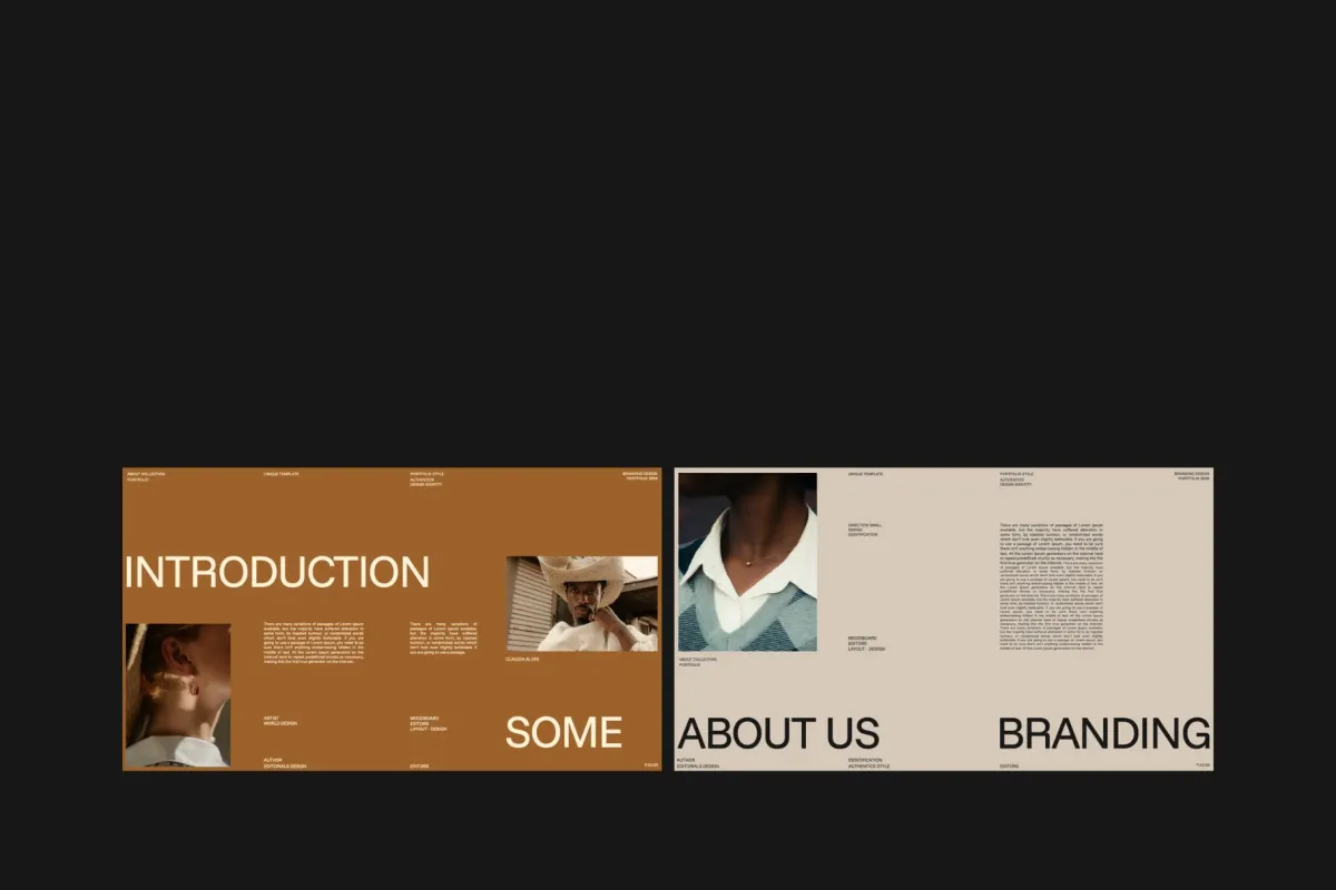Some – Minimal Brand Portfolio Keynote Template