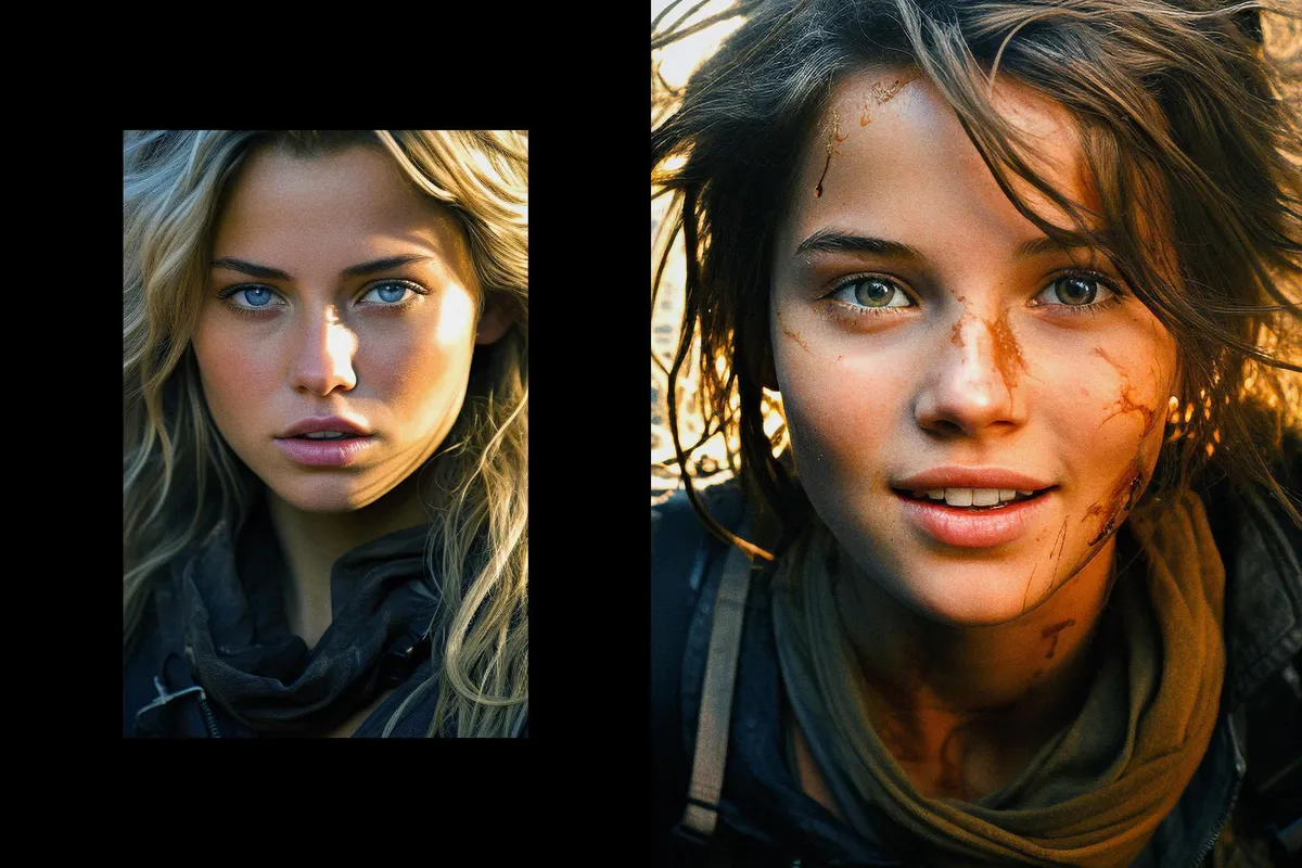 Grainy Cinematic Photo Effect