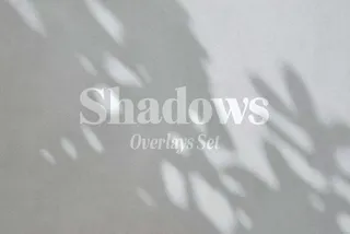 Realistic Shadow Overlays Set