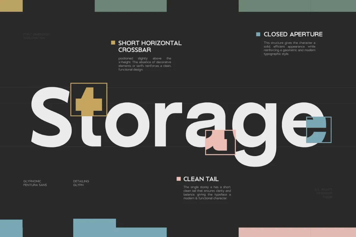 GC Fentura – Geometric Sans Serif Font