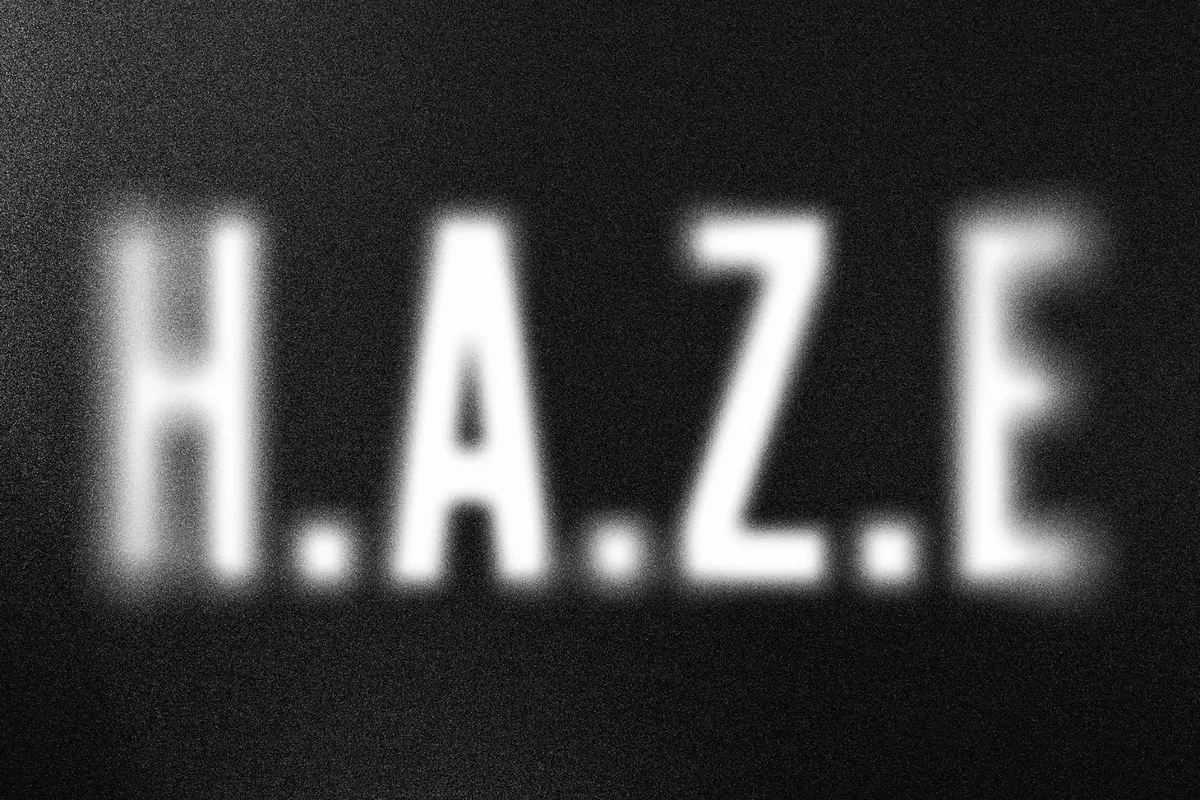 Spray Paint Blur Effect