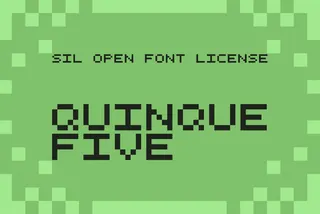 QuinqueFive Font