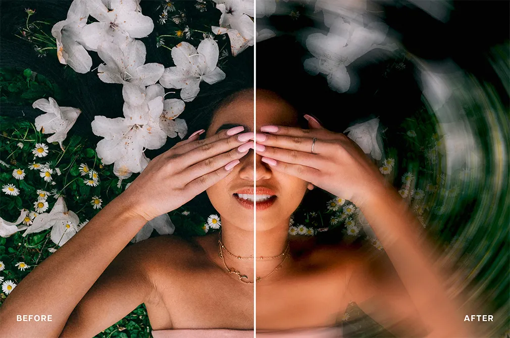 Spinning Blur Photo Effect