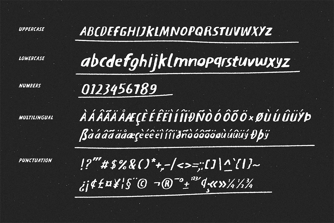 Feztiva - Rough Marker Font