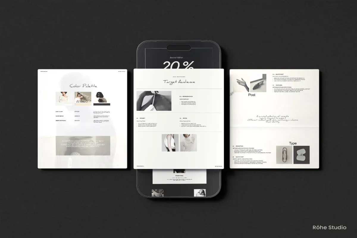 Róhe | Luxury Fashion Social Media Template