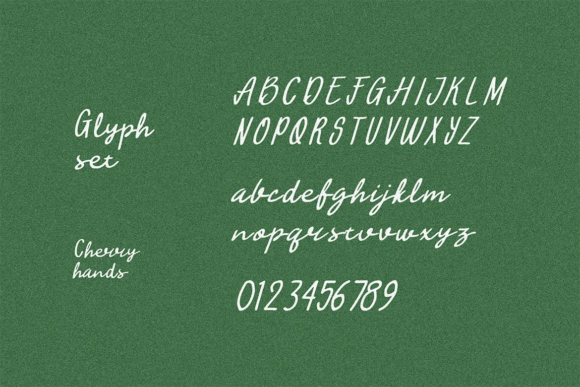 Cherry Hands - Handwritten Script Font