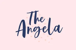 The Angela Script Font