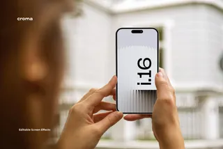 Hand-Holding iPhone Mockup