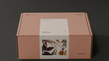 PASTEL Shipping Box Mockup Vol.3