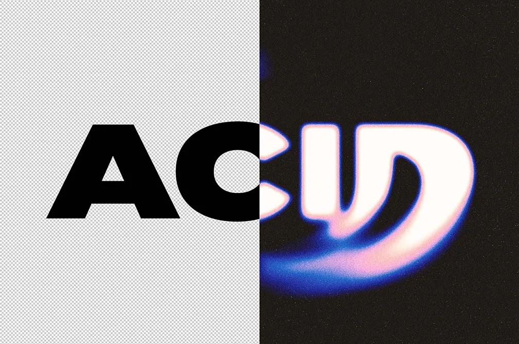 Acid Text Effect